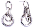 DJE310928 14K Double Door Knocker Post Earrings - MiMi Wholesale