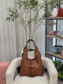 EE85228 Kai Three compartments Hobo with Tassel - MiMi Wholesale