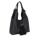 EE85228 Kai Three compartments Hobo with Tassel - MiMi Wholesale