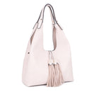 EE85228 Kai Three compartments Hobo with Tassel - MiMi Wholesale