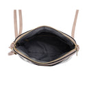 EE95314CX Cow Print Dome Crossbody Bag - MiMi Wholesale