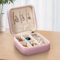 EG10268 Zip Around Square Jewelry Box - MiMi Wholesale