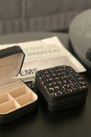 EG10301 Tweed Jewelry Box - MiMi Wholesale