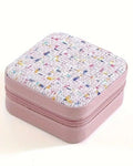 EG10301 Tweed Jewelry Box - MiMi Wholesale