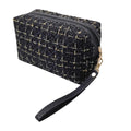 EG10307 Tweed Pouch With Wristlet Strap - MiMi Wholesale