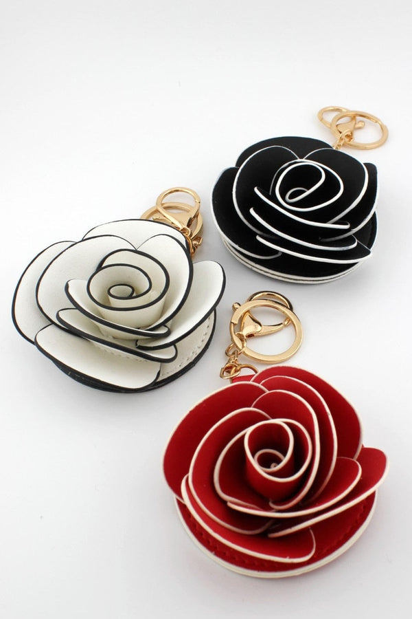 EG10308 Rose Keychain - MiMi Wholesale