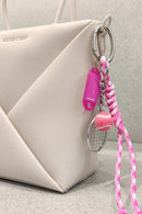EG10311 Tennis Keychain/Bag Charm - MiMi Wholesale