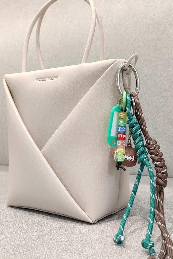 EG10314 Football Keychain/Bag Charm - MiMi Wholesale