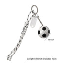 EG10315 Soccer Keychain/Bag Charm - MiMi Wholesale