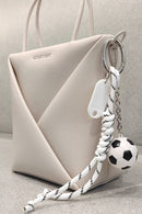 EG10315 Soccer Keychain/Bag Charm - MiMi Wholesale