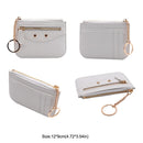 EG10320 Rachel Cardholder/Wallet With Key Ring - MiMi Wholesale