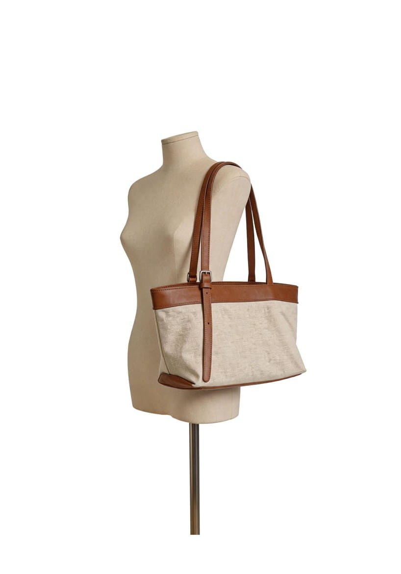 EGZ018 Liora Canvas Tote Bag - MiMi Wholesale