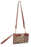 EJ60112PL Leopard Crossbody Wallet - MiMi Wholesale