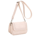 EJ60118 - 7 Val Whipstitch Detail Crossbody Bag - MiMi Wholesale
