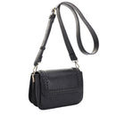 EJ60118 - 7 Val Whipstitch Detail Crossbody Bag - MiMi Wholesale