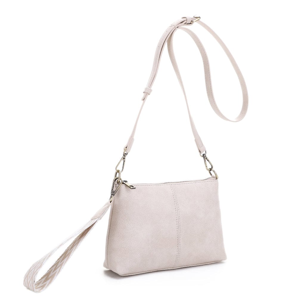EJ60150 - 6 Lana Crossbody Bag With Chevron Strap - MiMi Wholesale