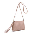 EJ60150 - 6 Lana Crossbody Bag With Chevron Strap - MiMi Wholesale