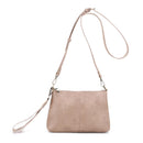 EJ60150 - 6 Lana Crossbody Bag With Chevron Strap - MiMi Wholesale