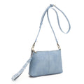 EJ60150 - 6 Lana Crossbody Bag With Chevron Strap - MiMi Wholesale