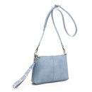 EJ60150 - 6 Lana Crossbody Bag With Chevron Strap - MiMi Wholesale
