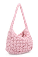 EJ60188 Amari Quilted Puffer Bag - MiMi Wholesale