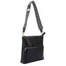 EJ60192 Monique Cross Body Bag With Guitar Strap - MiMi Wholesale