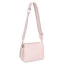 EJ60197 Mila 3 Compartment Crossbody Bag With Guitar Strap - MiMi Wholesale