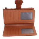 EJ60265C Cow Print Trifold Wallet - MiMi Wholesale