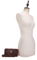 EJ60286SU Harper Faux Suede Wallet - MiMi Wholesale