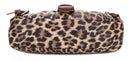 EJ60292PL Leopard Print Buckle Baguette Shoulder Bag - MiMi Wholesale