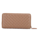 EJ60301 Yoona Woven Zip Wallet - MiMi Wholesale