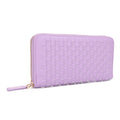 EJ60301 Yoona Woven Zip Wallet - MiMi Wholesale
