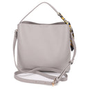 EJ60312 - 6 Shia Bucket/Crossbody Bag With Scarf - MiMi Wholesale