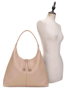EJ60351 - 6 Kristina Hobo Tote Bag Tassel Detail - MiMi Wholesale