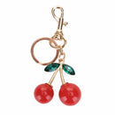 EJ60375 Emilie Baguette Shoulder Bag With Cherry Charm - MiMi Wholesale