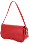 EJ60375 Emilie Baguette Shoulder Bag With Cherry Charm - MiMi Wholesale