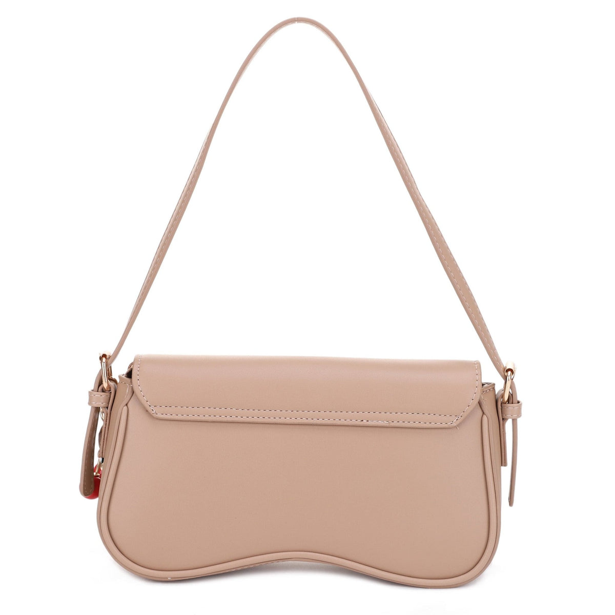 EJ60375 Emilie Baguette Shoulder Bag With Cherry Charm - MiMi Wholesale