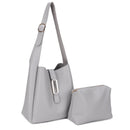 EJ60376 Naeli Tote Bag With Pouch - MiMi Wholesale