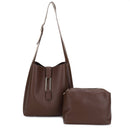 EJ60376 Naeli Tote Bag With Pouch - MiMi Wholesale