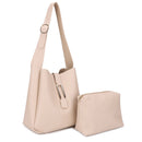 EJ60376 Naeli Tote Bag With Pouch - MiMi Wholesale