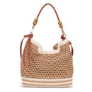 EJ60388 Elia Crochet Crossbody/Tote Bag - MiMi Wholesale
