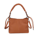 EJ60400 - 6 Chain Detail Satchel/Crossbody Bag - MiMi Wholesale