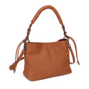 EJ60400 - 6 Chain Detail Satchel/Crossbody Bag - MiMi Wholesale