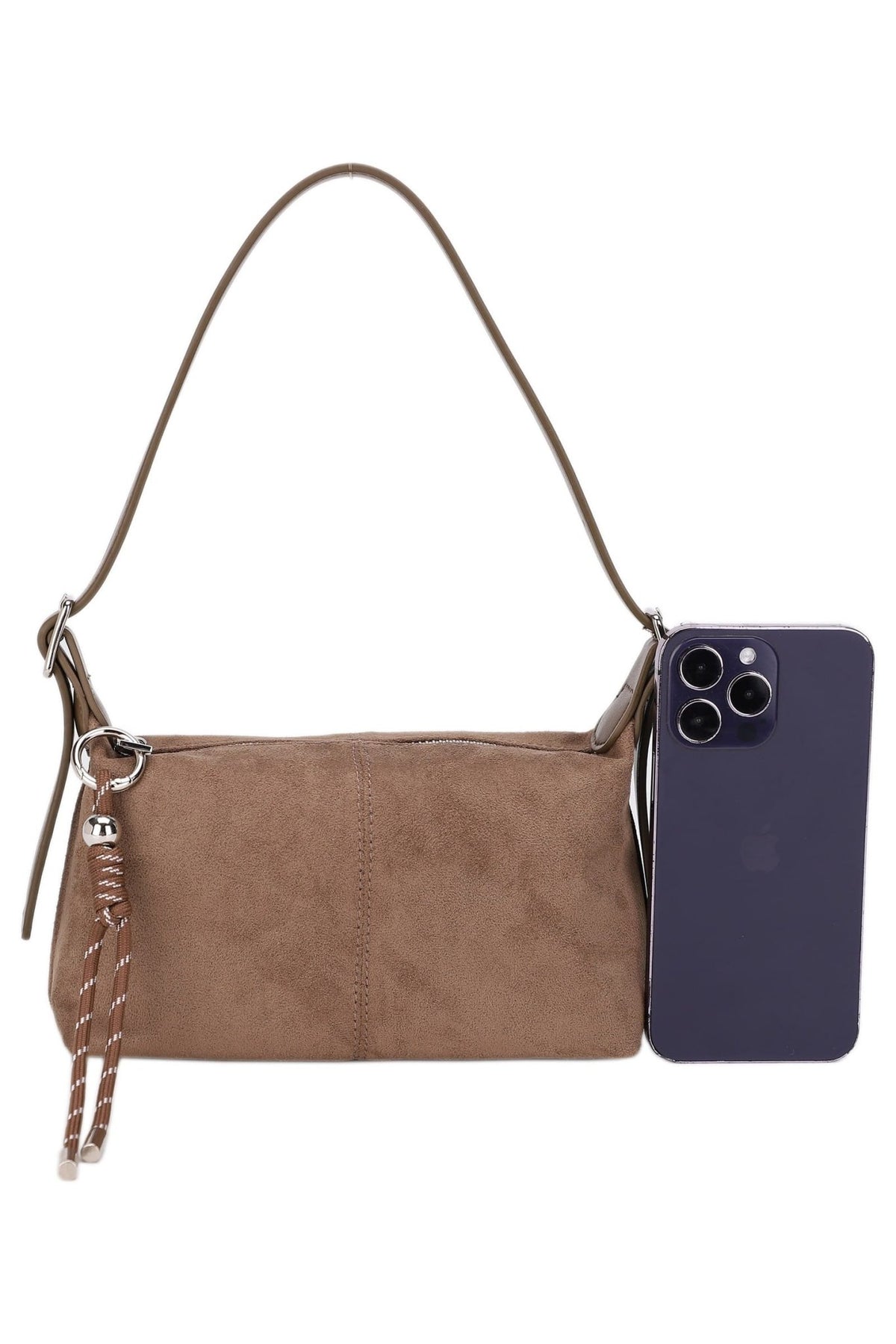 EJ60452-6XU Mila Suede Mini Shoulder Bag - MiMi Wholesale