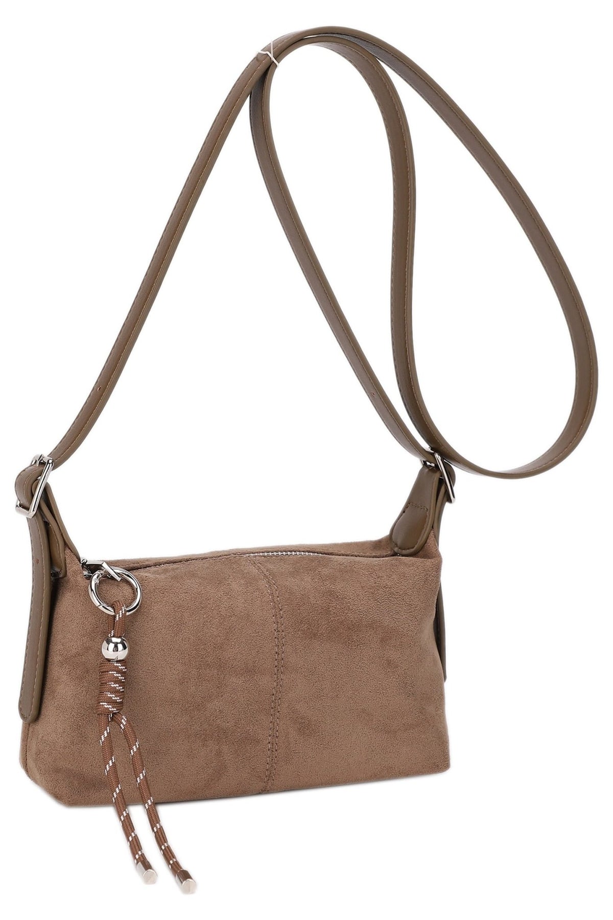 EJ60452-6XU Mila Suede Mini Shoulder Bag - MiMi Wholesale