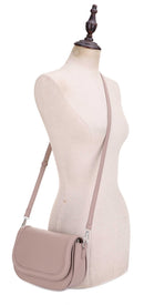EJ85133 - 6 Jonelle Saddle Crossbody Bag - MiMi Wholesale