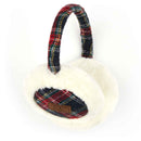 EM2339 Plaid Pattern Earmuffs - MiMi Wholesale