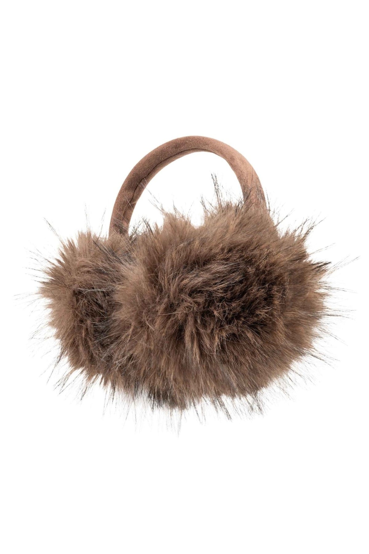 EMC0135 Elena Long Faux Fur Earmuffs - MiMi Wholesale