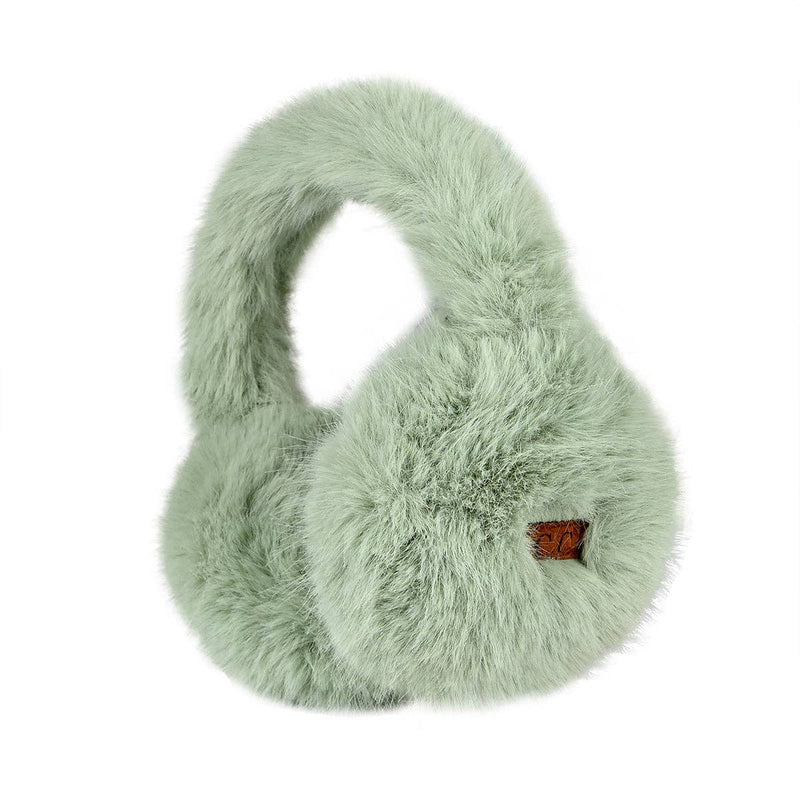 EMS4350 Long Faux Fur Cozy Earmuffs - MiMi Wholesale