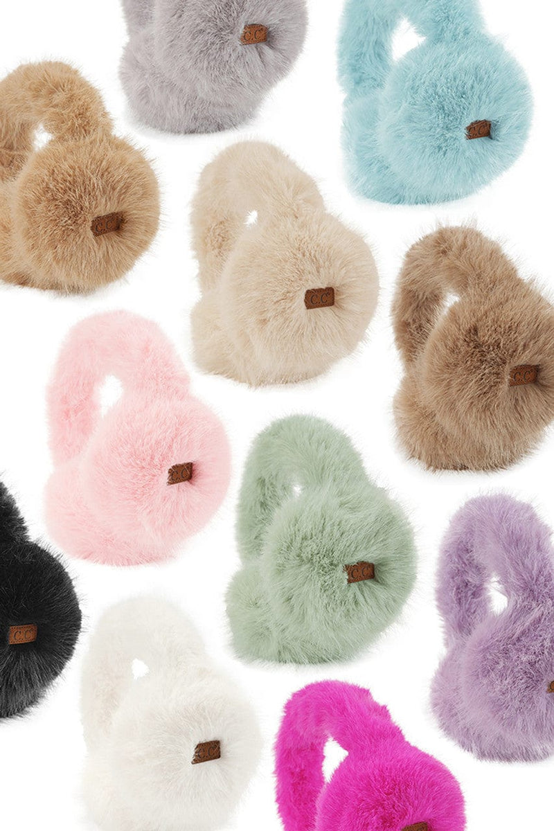 EMS4350 Long Fur Cozy Earmuff - MiMi Wholesale